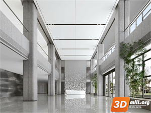 Lobby front desk Skp Files 
